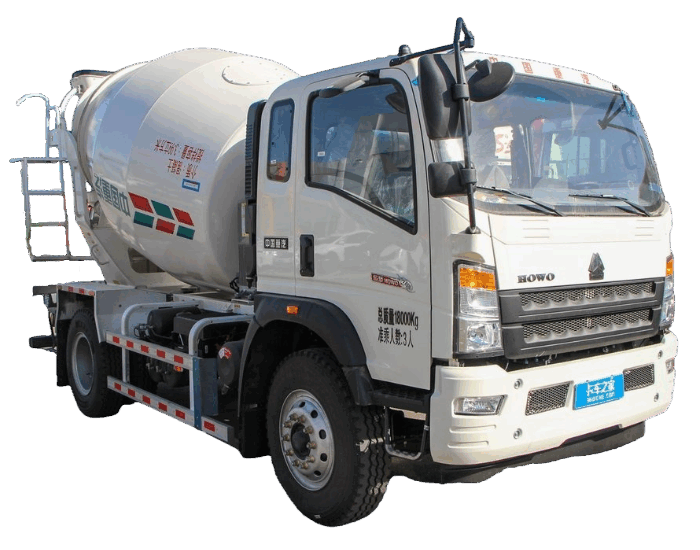 HOWO 4X2 Concrete Mixer Truck